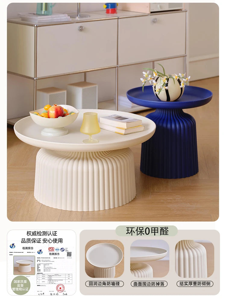 Luxury Round Coffee Table Set