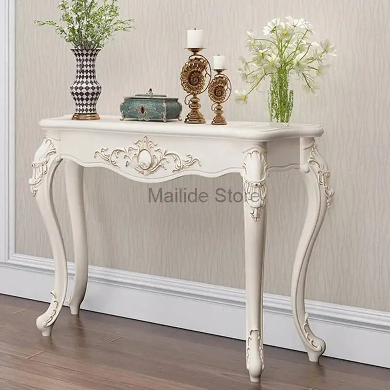 Modern Solid Wood Console Table