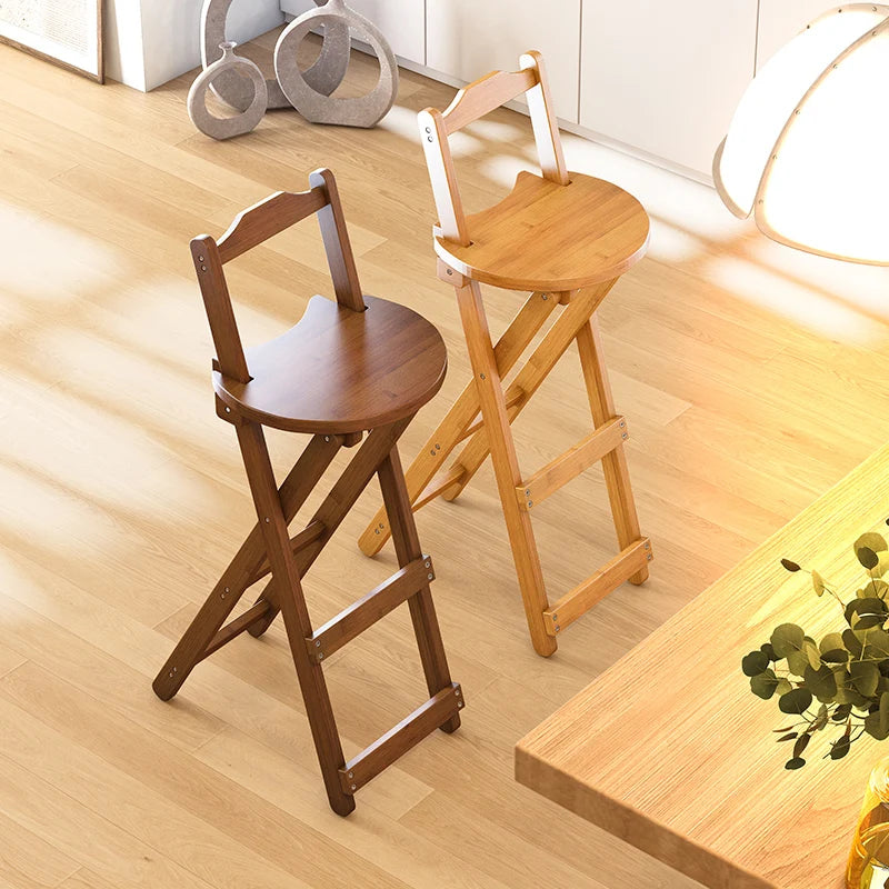 Bamboo Foldable Bar Stool