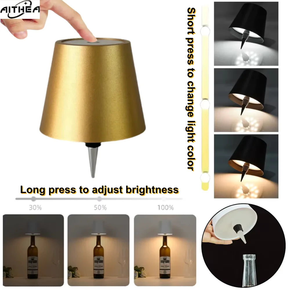 AITHEA Wireless LED Wine Bottle Light