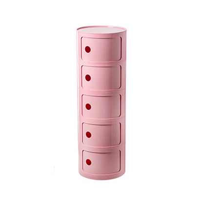 Nordic Round Storage Cabinet