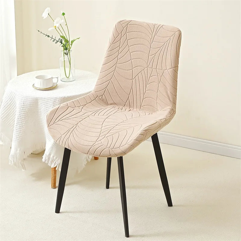 Leaf Jacquard Chair Covers
