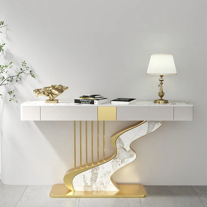 Mid-Century Nordic Console Table