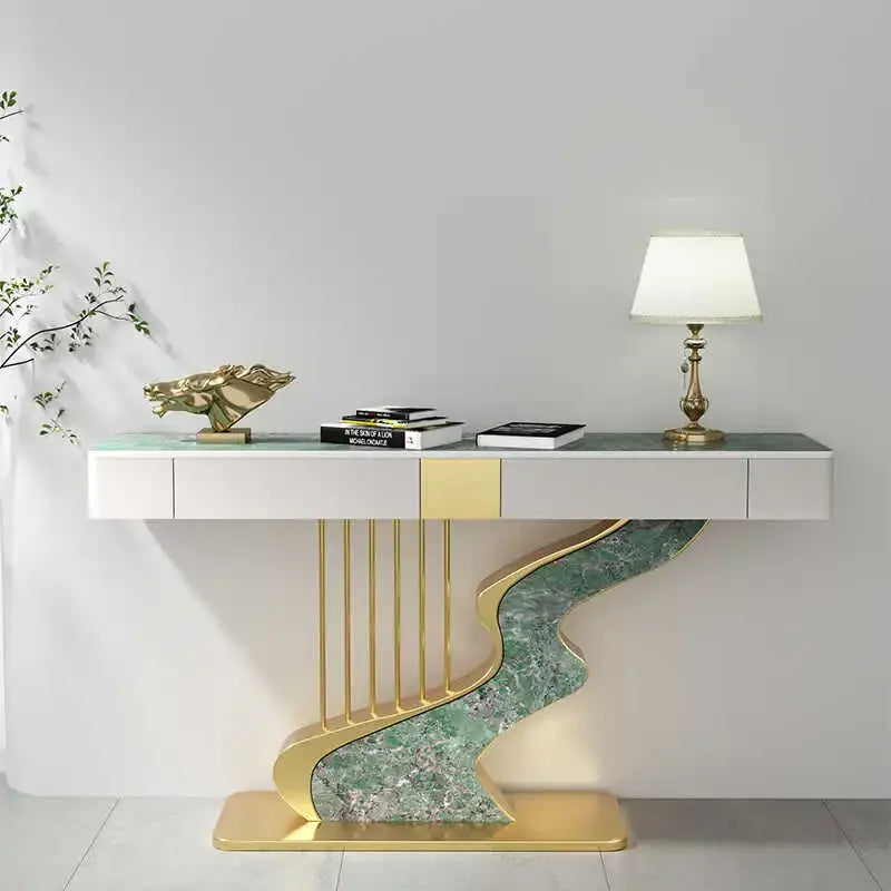 Mid-Century Nordic Console Table