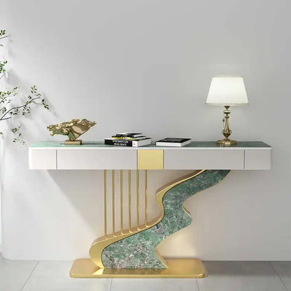 Mid-Century Nordic Console Table