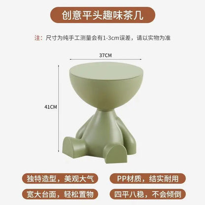 Light Luxury Cartoon Side Table