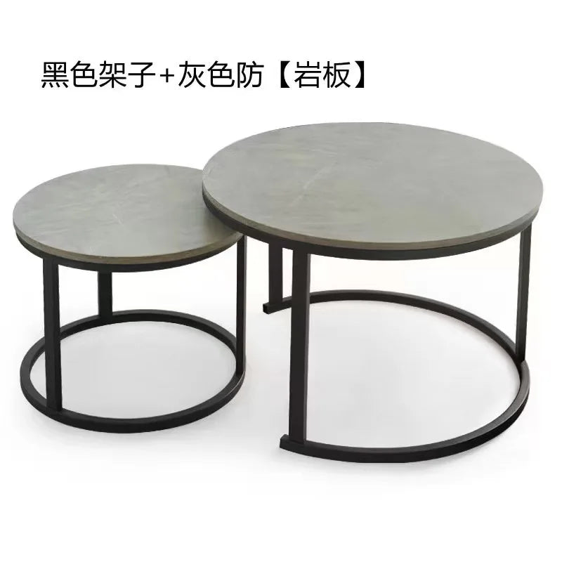 Light Luxury Round Nesting Tables