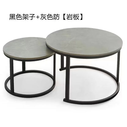 Light Luxury Round Nesting Tables