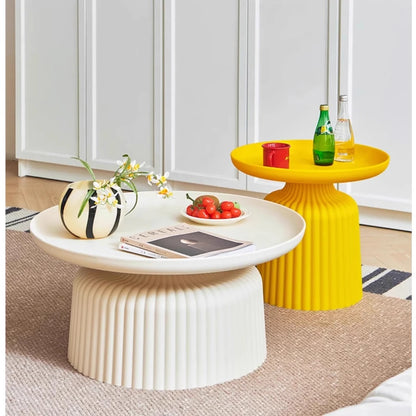Luxury Round Coffee Table Set