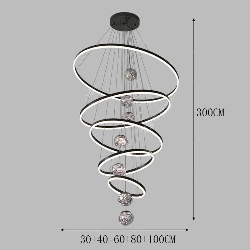 Modern Ring LED Pendant Light