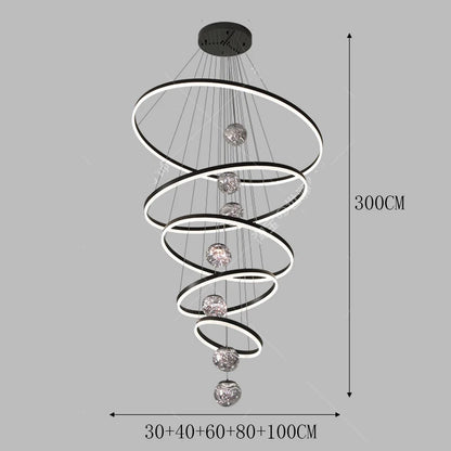 Modern Ring LED Pendant Light