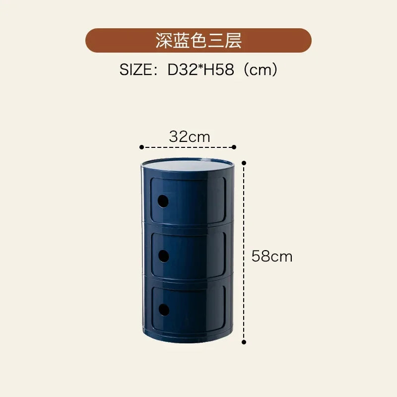 Nordic Round Storage Cabinet