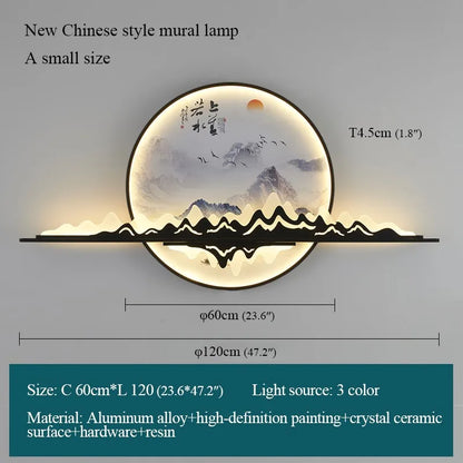3D Landscape LED Wall Art