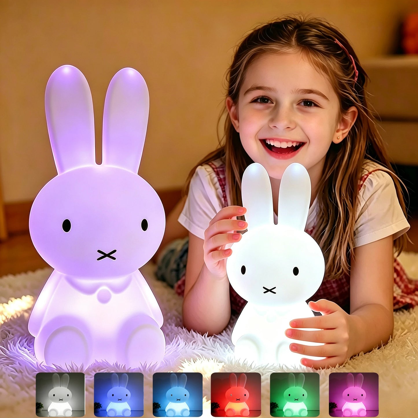 Miffy Rabbit Mood Light with Remote Control