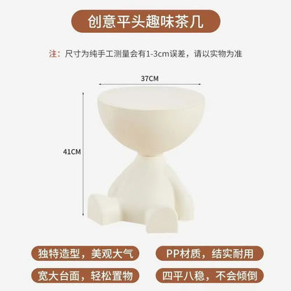 Light Luxury Cartoon Side Table