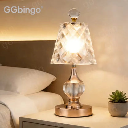 Luxury Crystal LED Table Lamp