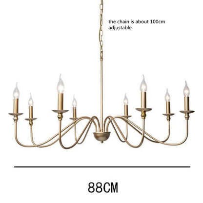 Retro Loft Living Room Chandelier