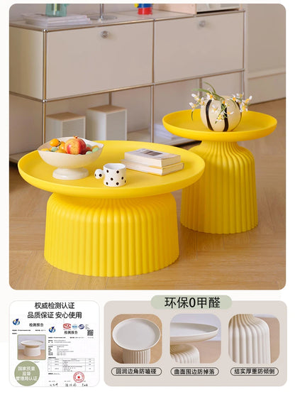 Luxury Round Coffee Table Set