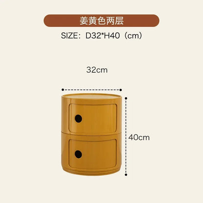Nordic Round Storage Cabinet