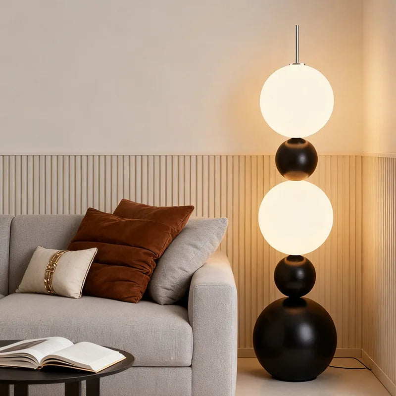 Italian Rocker Arm Floor Lamp