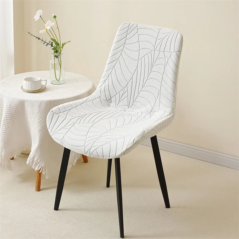 Leaf Jacquard Chair Covers