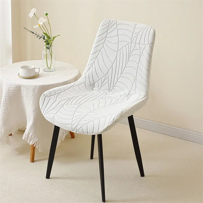 Leaf Jacquard Chair Covers