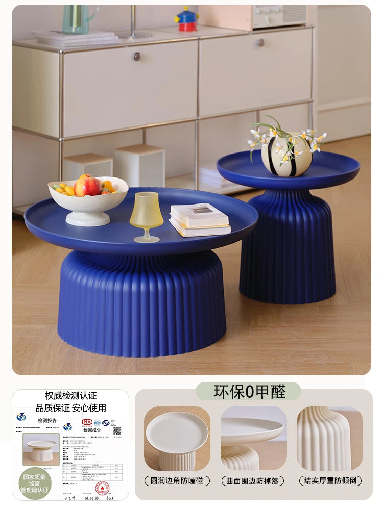 Luxury Round Coffee Table Set