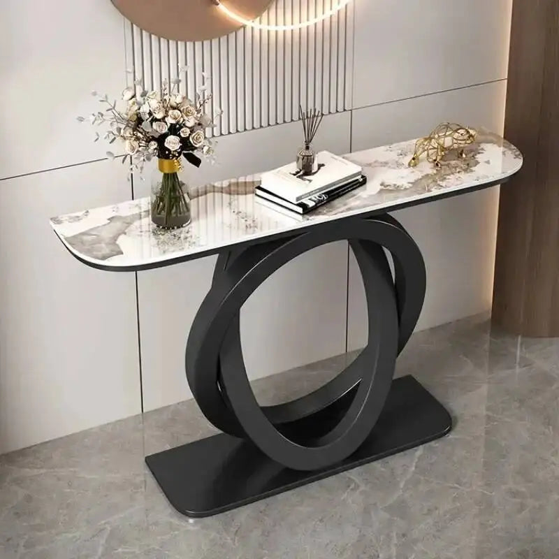 Italian Semi-Circular Console Table