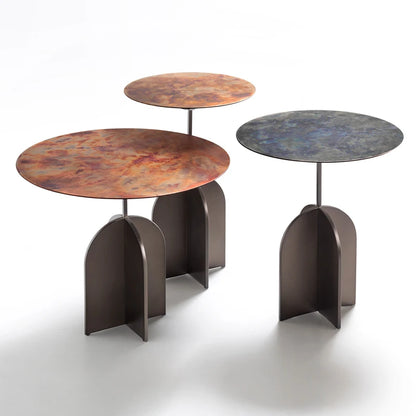 Italian Antique Metal Side Table