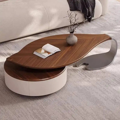 Modern Leaf-Shaped Nesting Tables
