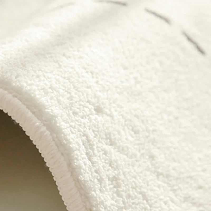 French Luxury Irregular Plush Rug