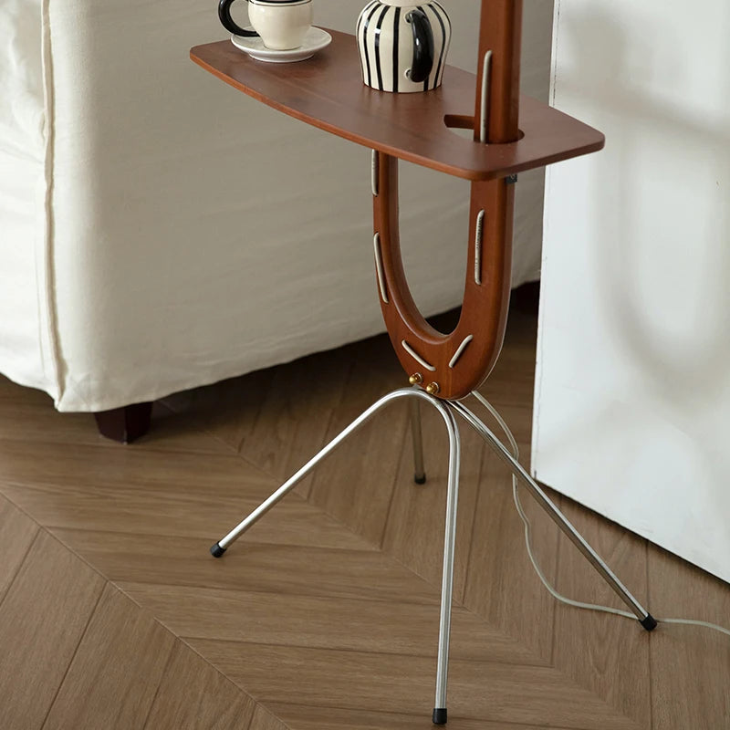 Solid Wood Retro Floor Lamp
