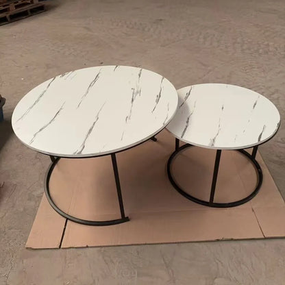 Light Luxury Round Nesting Tables