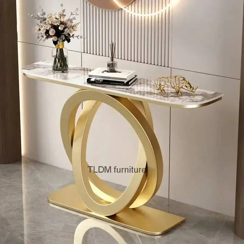 Italian Semi-Circular Console Table