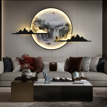 3D Landscape LED Wall Art