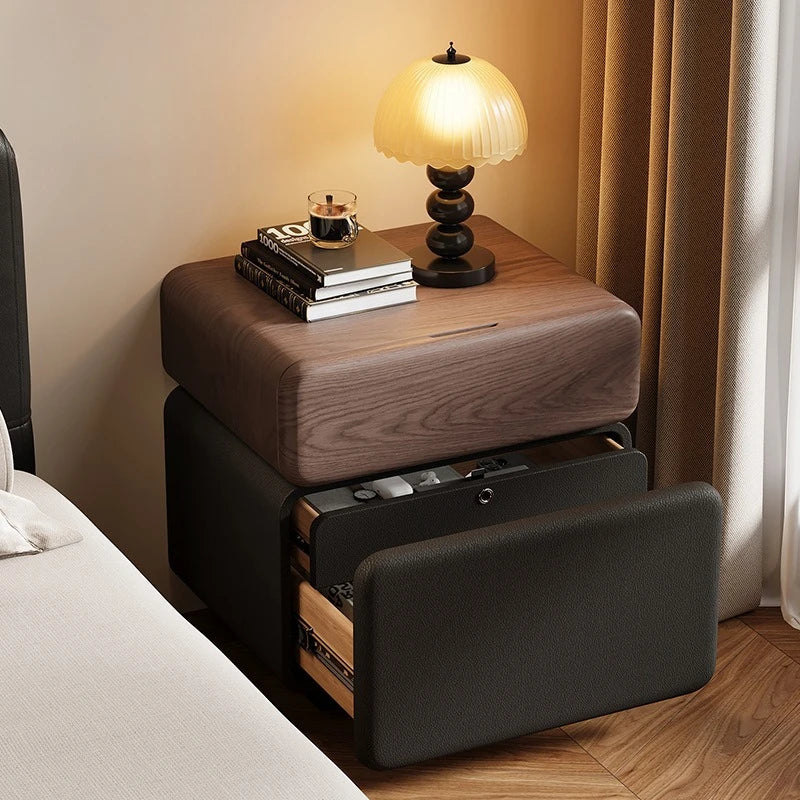 Modern Wooden Bedside Cabinet
