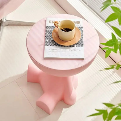 Light Luxury Cartoon Side Table