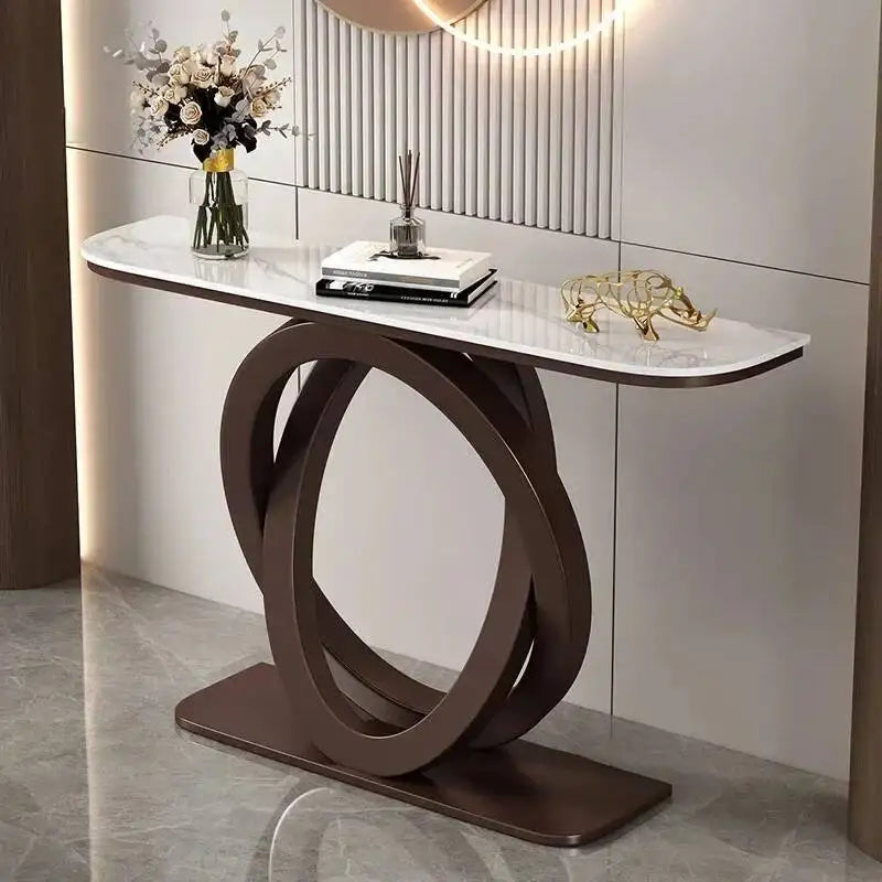 Italian Semi-Circular Console Table