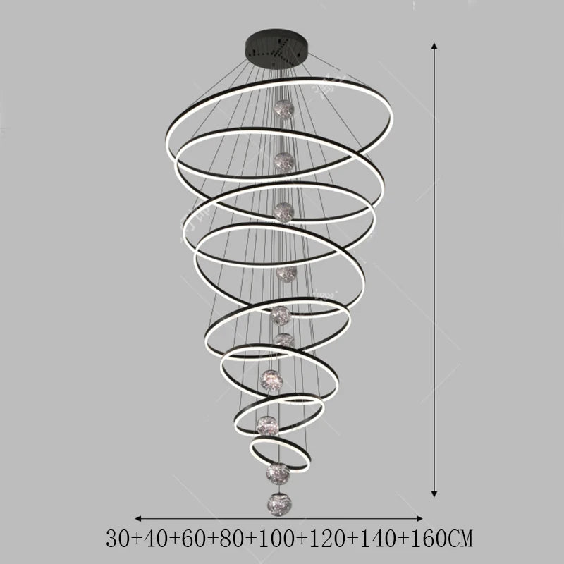 Modern Ring LED Pendant Light