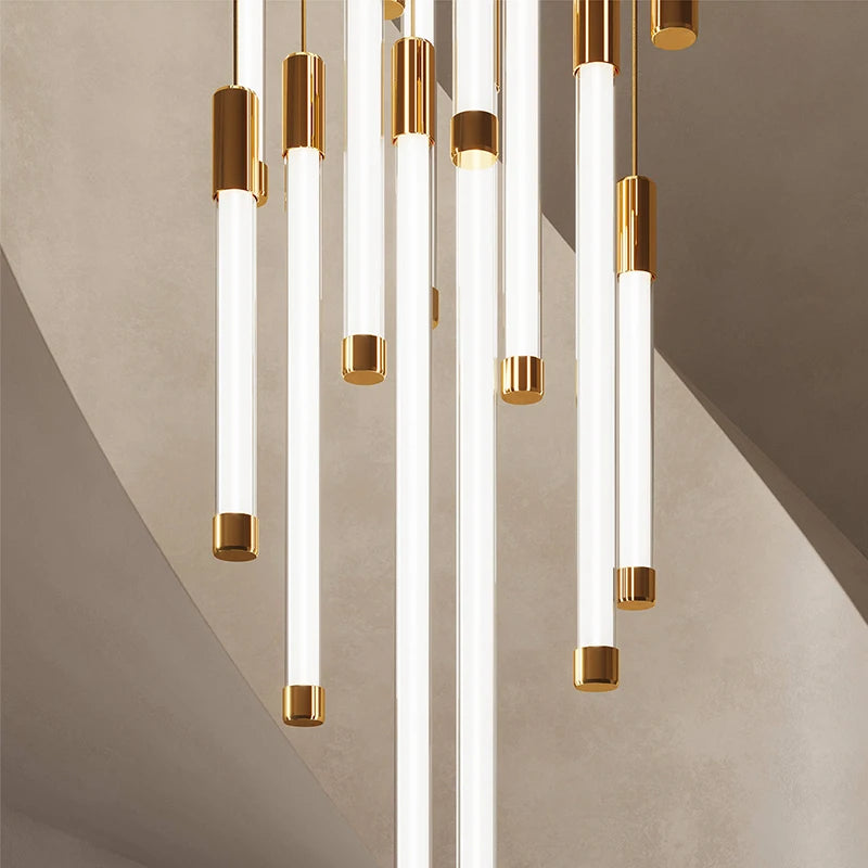 Modern Staircase LED Chandelier