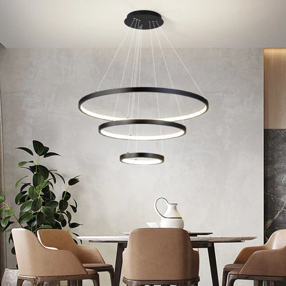 Modern LED Iron Chandelier