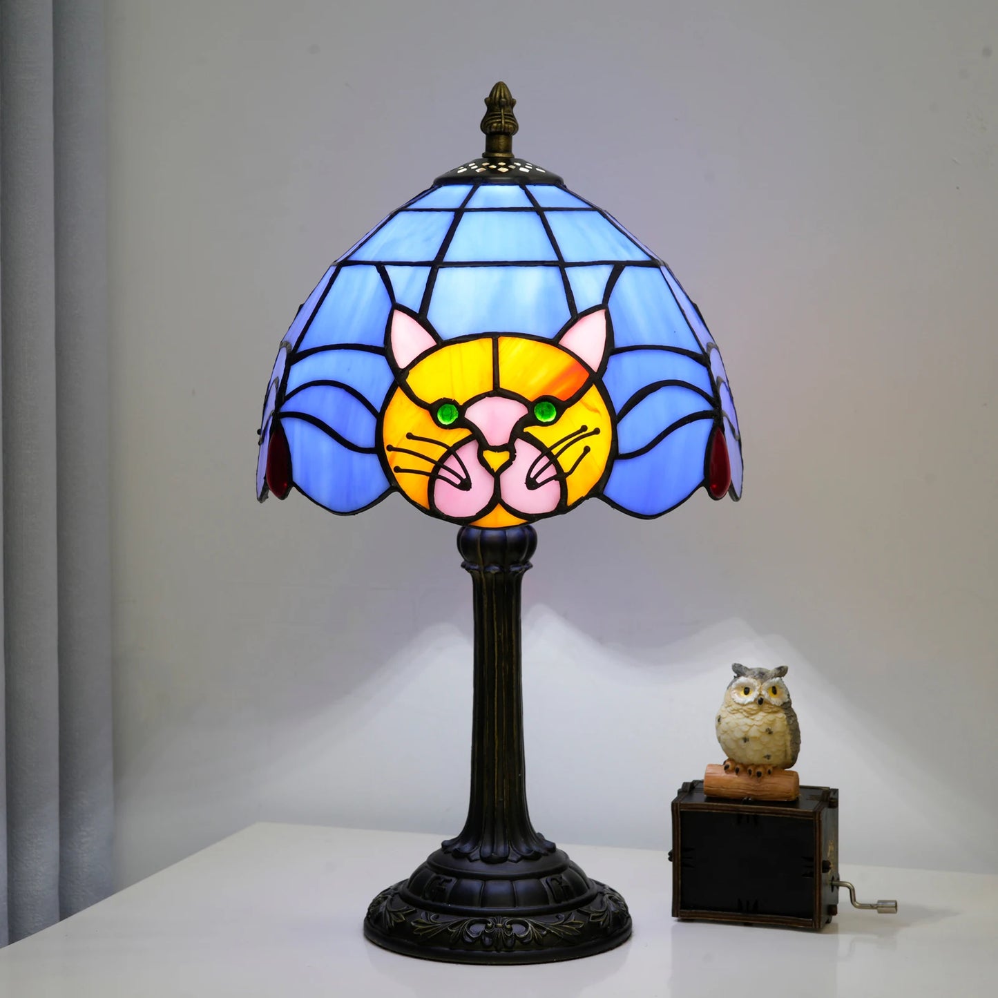 Cute Black Cat Table Lamp