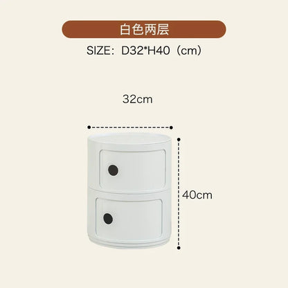 Nordic Round Storage Cabinet