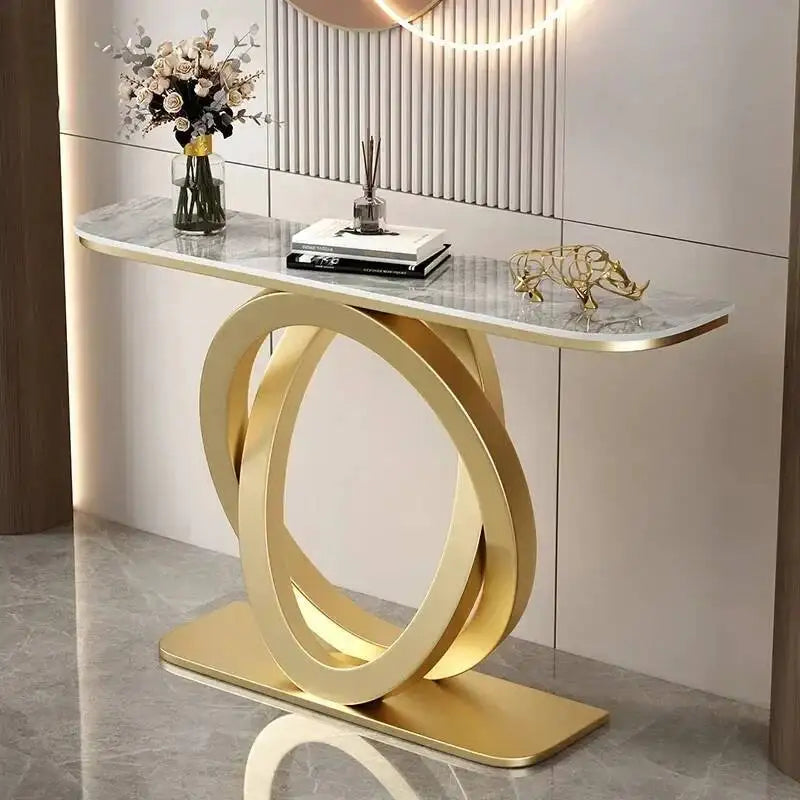 Italian Semi-Circular Console Table