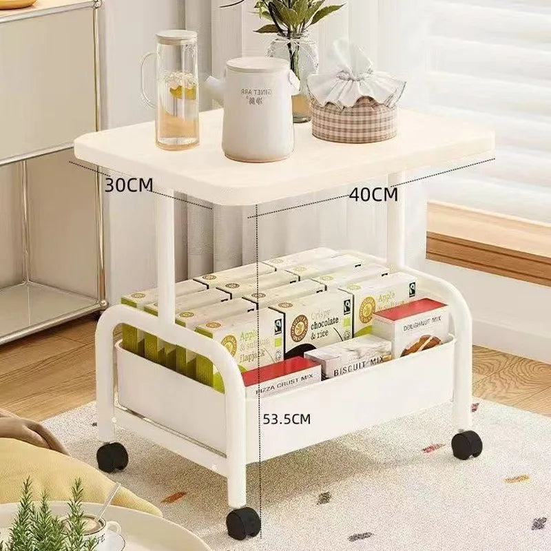 Mobile Storage Side Table