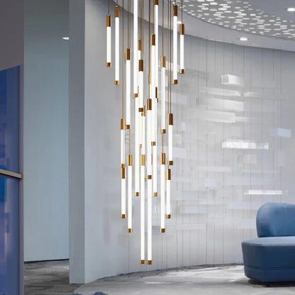 Modern Staircase LED Chandelier