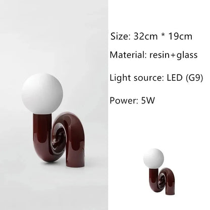 Nordic Double-Head Table Lamp