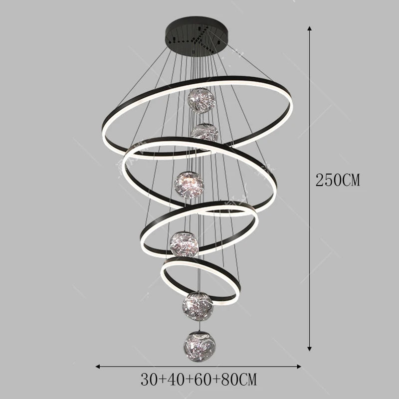 Modern Ring LED Pendant Light