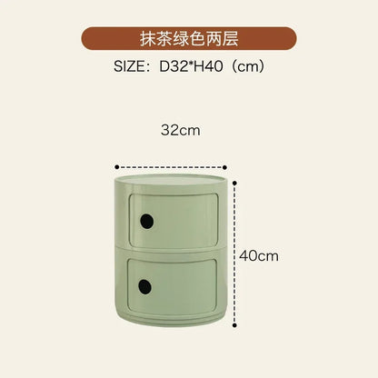 Nordic Round Storage Cabinet