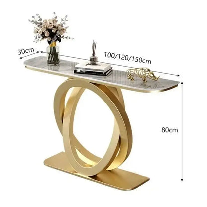 Italian Semi-Circular Console Table